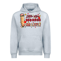Heather Grey little miss 100 days smarter Urban Hoodie - MaliasSmallBusiness