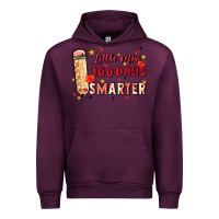 Mauve Wine little miss 100 days smarter Urban Hoodie - MaliasSmallBusiness