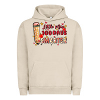 Pigment French Oak little miss 100 days smarter Urban Hoodie - MaliasSmallBusiness