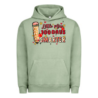 Pigment Oil Green little miss 100 days smarter Urban Hoodie - MaliasSmallBusiness