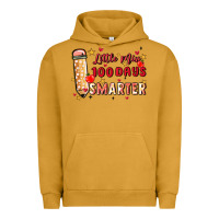 Pigment Peanut Butter little miss 100 days smarter Urban Hoodie - MaliasSmallBusiness