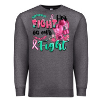 Charcoal Heather her fight is our fight Premium Sweatshirt - Artiststas