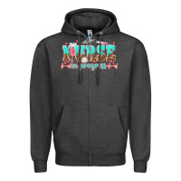 Charcoal Heather nurse in progress tbw Zipper Hoodie - texasbilliewilder