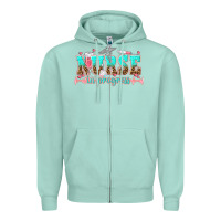 Seafoam nurse in progress tbw Zipper Hoodie - texasbilliewilder