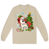 Mushroom Christmas unicorn Long Sleeve Tee - Zillion Design Studio