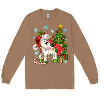 Toasted Coconut Christmas unicorn Long Sleeve Tee - Zillion Design Studio