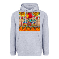 Heather Grey firefighter mom Heavyweight Hoodie - HRA Design Shop