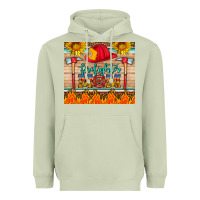 Matcha firefighter mom Heavyweight Hoodie - HRA Design Shop
