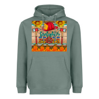 Sage firefighter mom Heavyweight Hoodie - HRA Design Shop