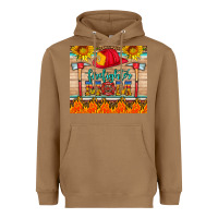 Toasted Coconut firefighter mom Heavyweight Hoodie - HRA Design Shop