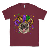 Mardi Gras Hat Pug Classic Tee | Teevron