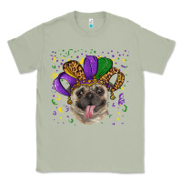 Matcha mardi gras hat pug Classic Tee - RanaPortraitStore