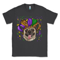 Smoke mardi gras hat pug Classic Tee - RanaPortraitStore