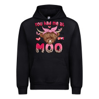 Black you had me at moo Urban Hoodie - MaliasSmallBusiness