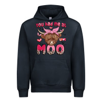 Navy you had me at moo Urban Hoodie - MaliasSmallBusiness