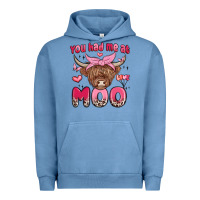 Pigment Pebble Blue you had me at moo Urban Hoodie - MaliasSmallBusiness