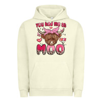 Pigment Pistachio you had me at moo Urban Hoodie - MaliasSmallBusiness