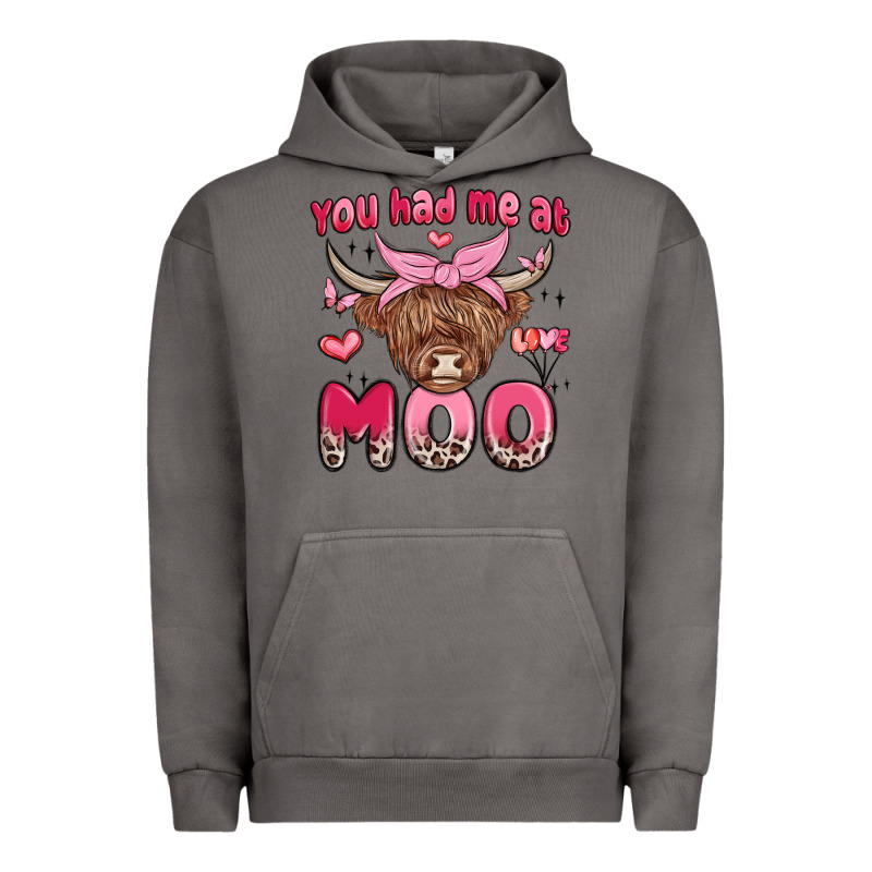 You Had Me At Moo Urban Hoodie by MaliasSmallBusiness | Teevron
