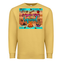 Antique Gold camp fire squad Premium Sweatshirt - JahusDesignShop