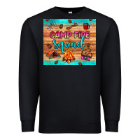 Black camp fire squad Premium Sweatshirt - JahusDesignShop