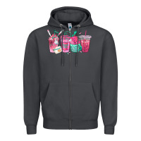 Smoke nurse fuel coffee cups Zipper Hoodie - texasbilliewilder
