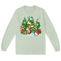 Matcha christmas rabbits Long Sleeve Tee - Zillion Design Studio
