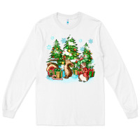 White christmas rabbits Long Sleeve Tee - Zillion Design Studio