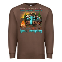 Chestnut the best days are spent camping Premium Sweatshirt - JahusDesignShop