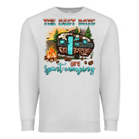 Dove Grey the best days are spent camping Premium Sweatshirt - JahusDesignShop