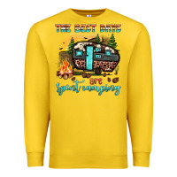 The Best Days Are Spent Camping Premium Sweatshirt | Teevron