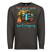 Smoke the best days are spent camping Premium Sweatshirt - JahusDesignShop