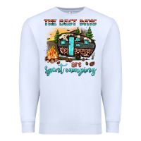 White the best days are spent camping Premium Sweatshirt - JahusDesignShop