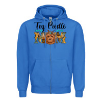 True Royal western toy poodle mom Zipper Hoodie - RanaPortraitStore