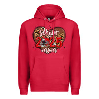 Cardinal senior 2025 mom football Premium Hoodie - MaliasSmallBusiness