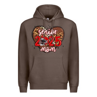 Coffee senior 2025 mom football Premium Hoodie - MaliasSmallBusiness