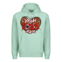 Seafoam senior 2025 mom football Premium Hoodie - MaliasSmallBusiness
