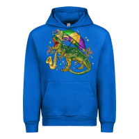Cobalt mardi gras tree rex Urban Hoodie - MaliasSmallBusiness
