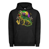 Pigment Black mardi gras tree rex Urban Hoodie - MaliasSmallBusiness