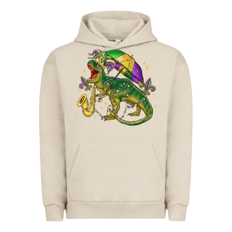 Mardi Gras Tree Rex Urban Hoodie by MaliasSmallBusiness | Teevron