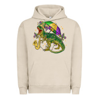 Pigment French Oak mardi gras tree rex Urban Hoodie - MaliasSmallBusiness