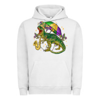 Pigment Lunar Rock mardi gras tree rex Urban Hoodie - MaliasSmallBusiness