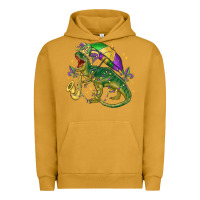 Pigment Peanut Butter mardi gras tree rex Urban Hoodie - MaliasSmallBusiness