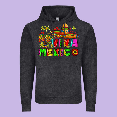 Viva Mexico Vintage Hoodie Designed By Adodesignshop