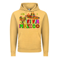 Vintage Mustard viva mexico Vintage Hoodie - AdoDesignShop