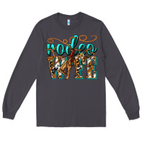 Smoke rodeo wife western Long Sleeve Tee - texasbilliewilder