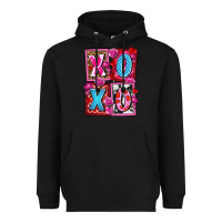 Black xoxo with roses and candies olivia Heavyweight Hoodie - OliviaCreatesArt