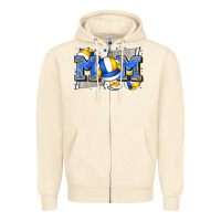 Sandshell mom volleyball Zipper Hoodie - Zillion Design Studio