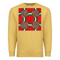 Antique Gold retro christmas seamless pattern Premium Sweatshirt - BundleAndBundleShop