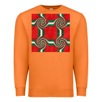 Carrot retro christmas seamless pattern Premium Sweatshirt - BundleAndBundleShop