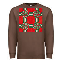Chestnut retro christmas seamless pattern Premium Sweatshirt - BundleAndBundleShop